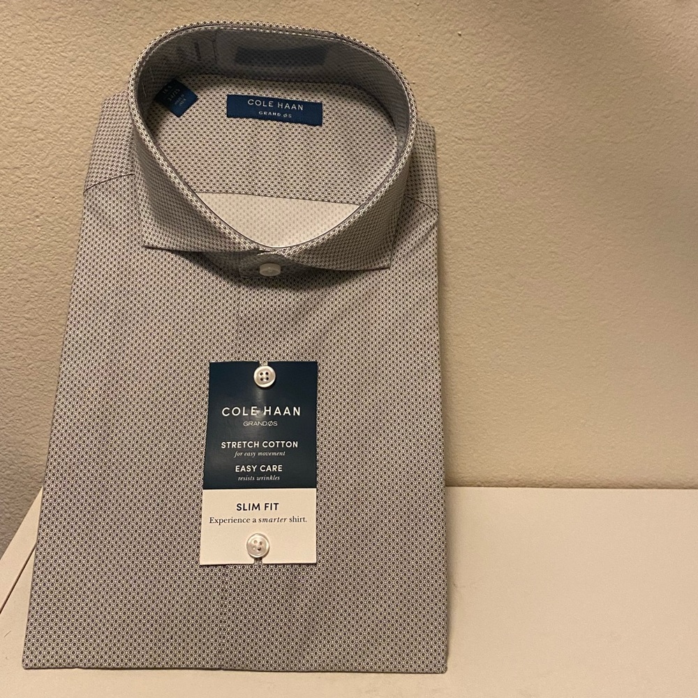 NWT Cole Haan slim fit dress shirts
